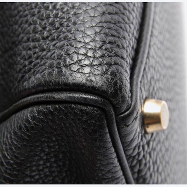 Image 11 of Kelly Bag 32 Handbag Black in color Black | Vite EnVogue