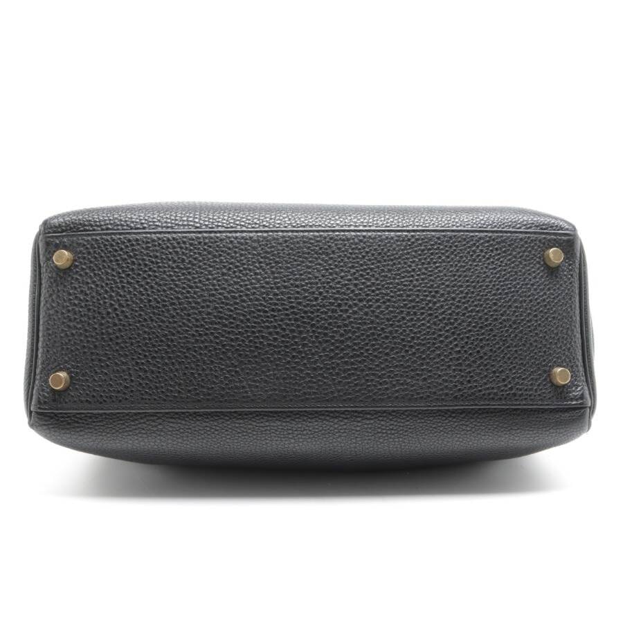Image 3 of Kelly Bag 32 Handbag Black in color Black | Vite EnVogue