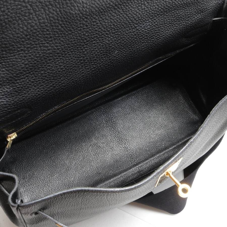 Image 5 of Kelly Bag 32 Handbag Black in color Black | Vite EnVogue