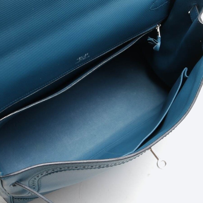 Bild 5 von Kelly Bag 35 Handtasche Blau in Farbe Blau | Vite EnVogue