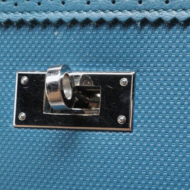 Bild 9 von Kelly Bag 35 Handtasche Blau in Farbe Blau | Vite EnVogue