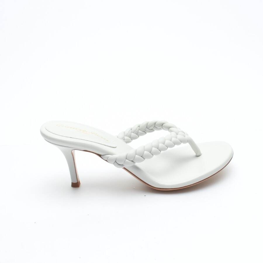 Image 1 of Heeled Sandals EUR 36.5 White in color White | Vite EnVogue