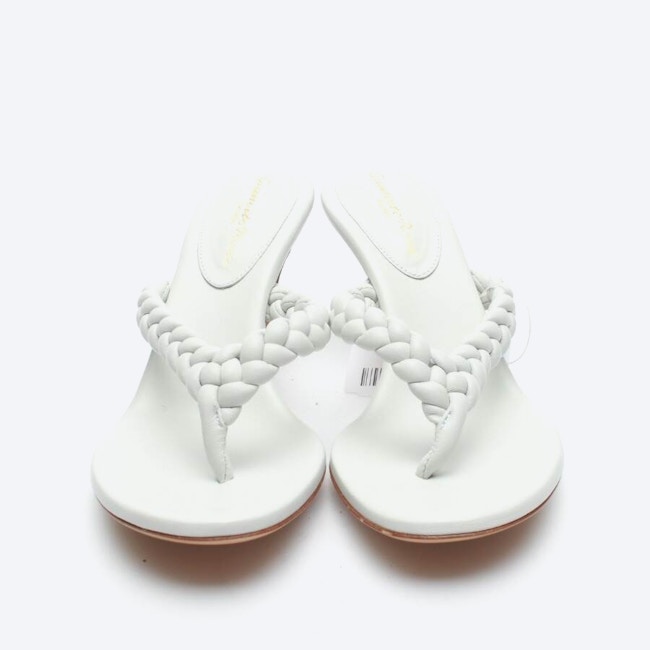 Image 2 of Heeled Sandals EUR 36.5 White in color White | Vite EnVogue