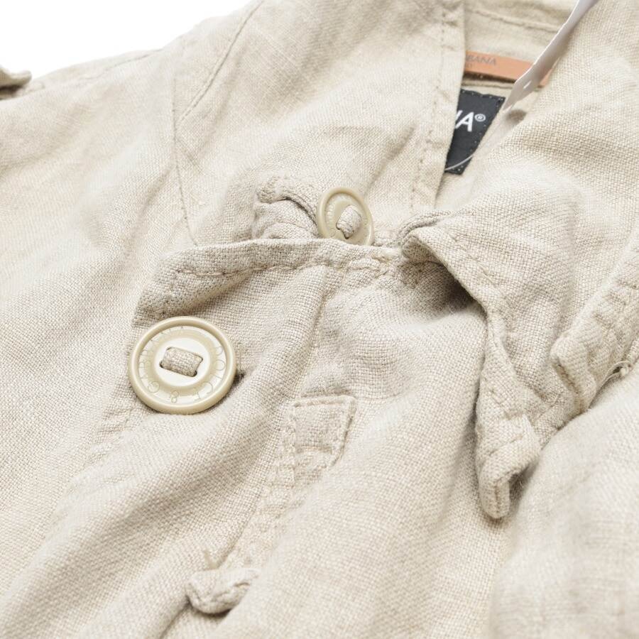 Image 3 of Linen Jacket 48 Beige in color White | Vite EnVogue