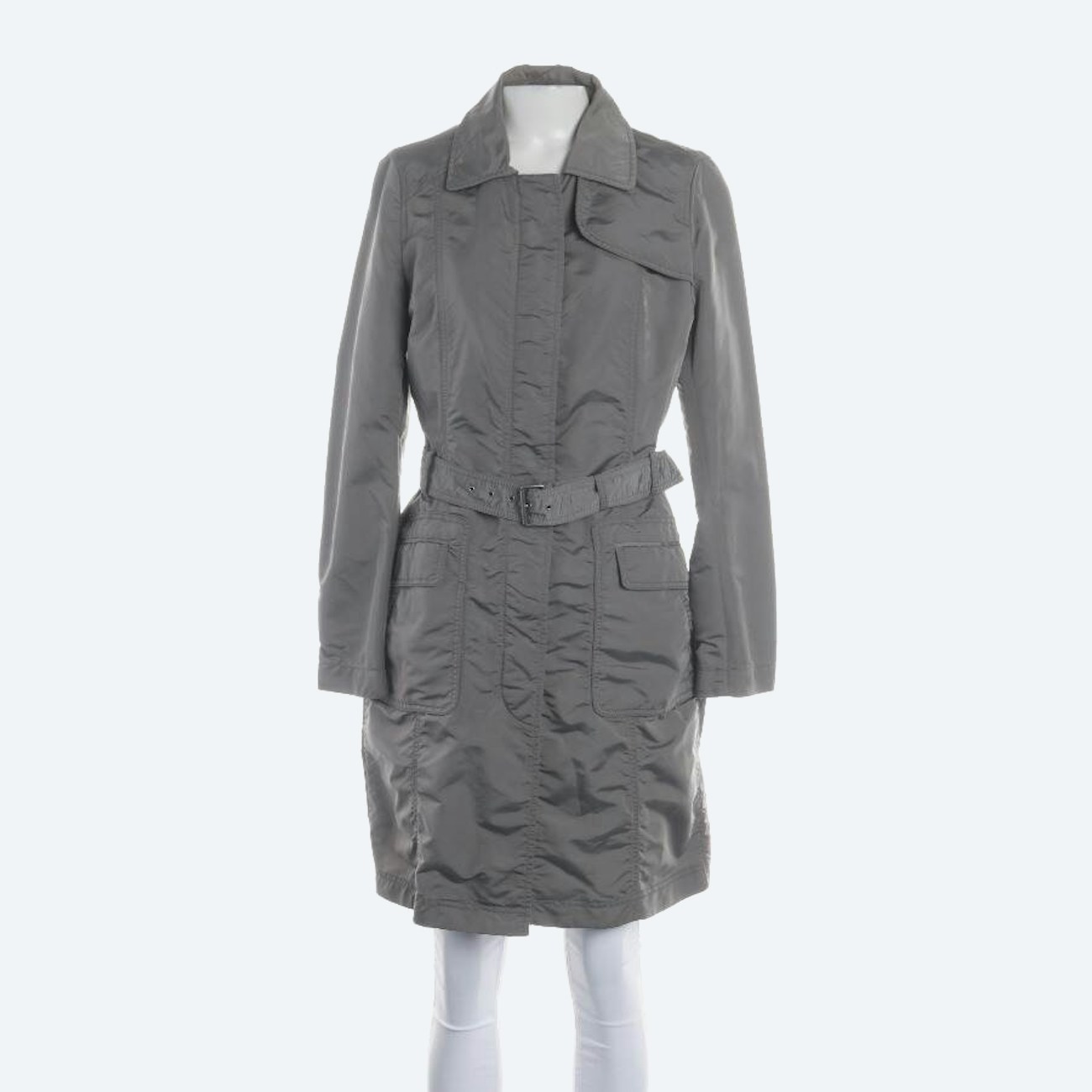 Image 1 of Summer Coat 38 Gray in color Gray | Vite EnVogue
