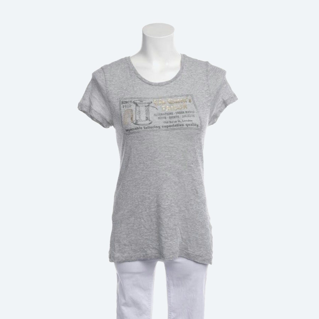 Image 1 of Shirt M Light Gray in color Gray | Vite EnVogue