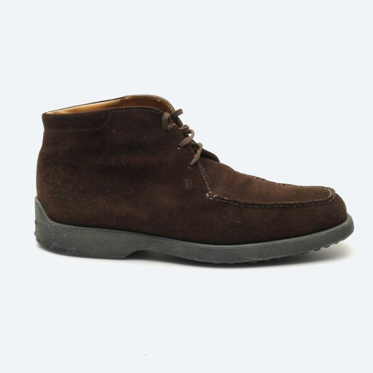 Image 1 of Ankle Boots EUR 46.5 Dark Brown in color Brown | Vite EnVogue