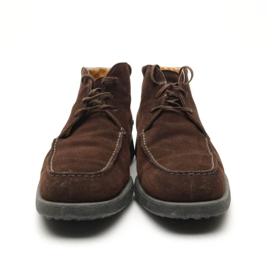 Image 2 of Ankle Boots EUR 46.5 Dark Brown in color Brown | Vite EnVogue