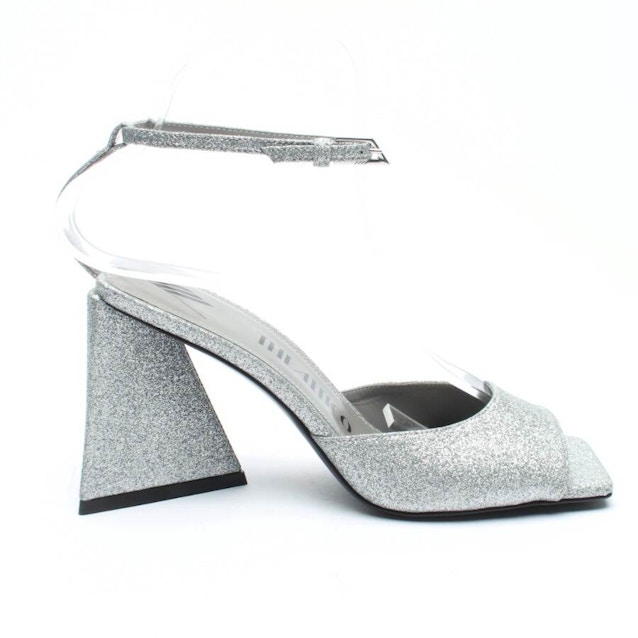Image 1 of Heeled Sandals EUR 37 Metallic | Vite EnVogue