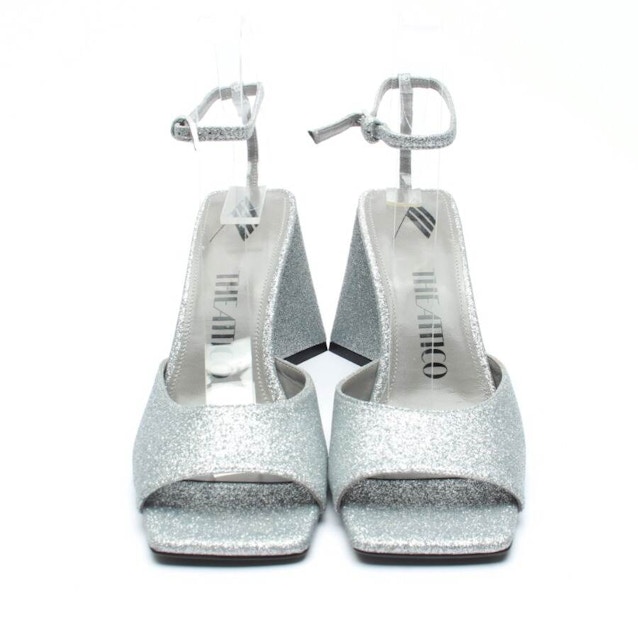 Heeled Sandals EUR 37 Metallic | Vite EnVogue