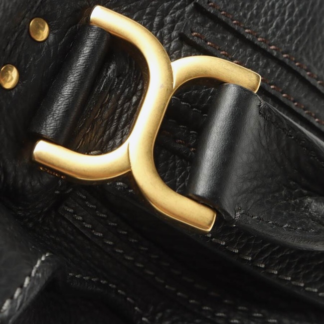 Image 7 of Marcie Tote Bag Medium Handbag Black in color Black | Vite EnVogue