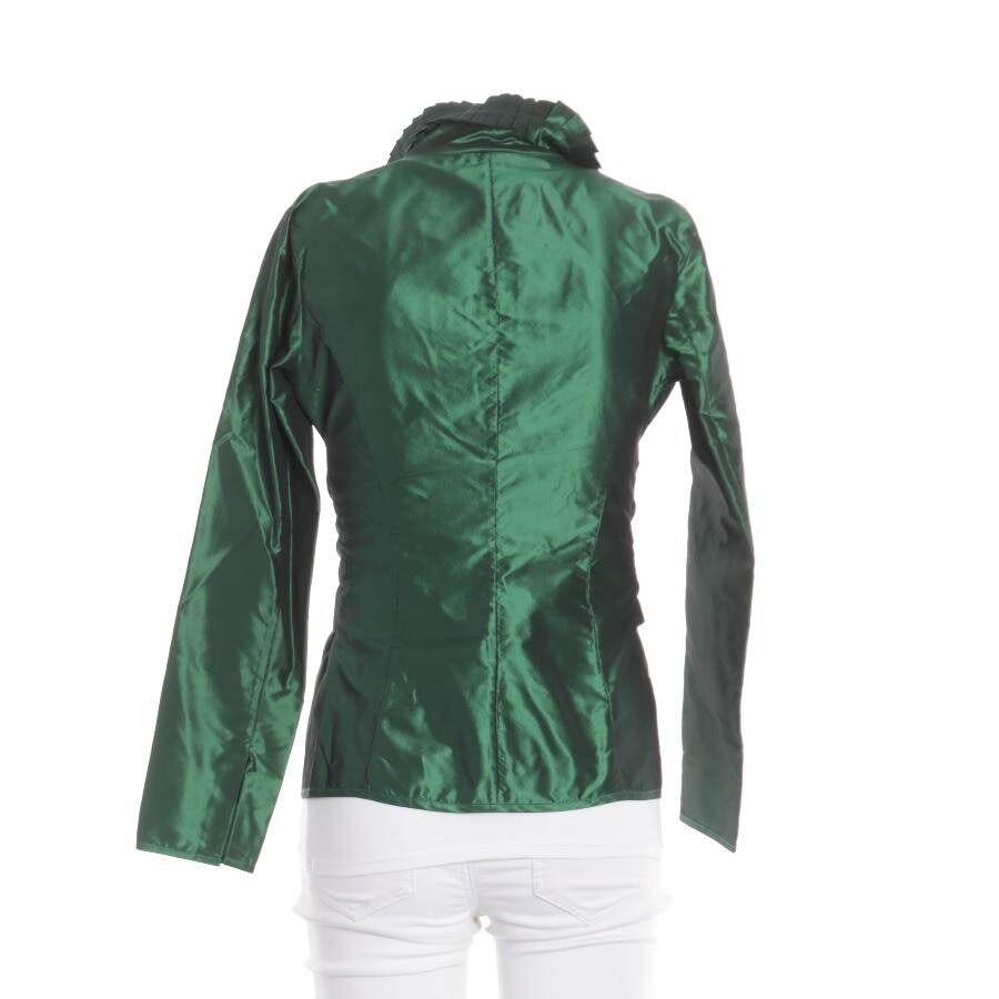 Image 2 of Silk Jacket 34 Green in color Green | Vite EnVogue