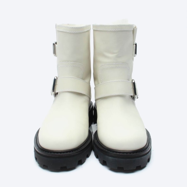 Image 2 of Boots EUR 36 Beige in color White | Vite EnVogue