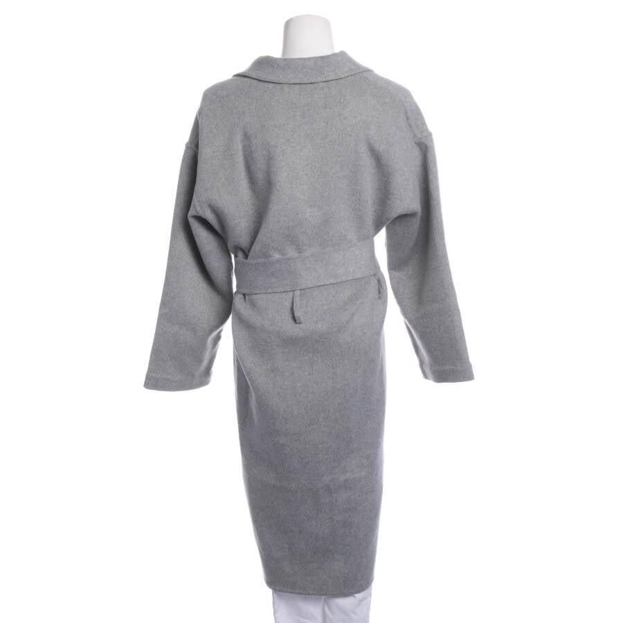 Image 2 of Wool Coat 36 Light Gray in color Gray | Vite EnVogue