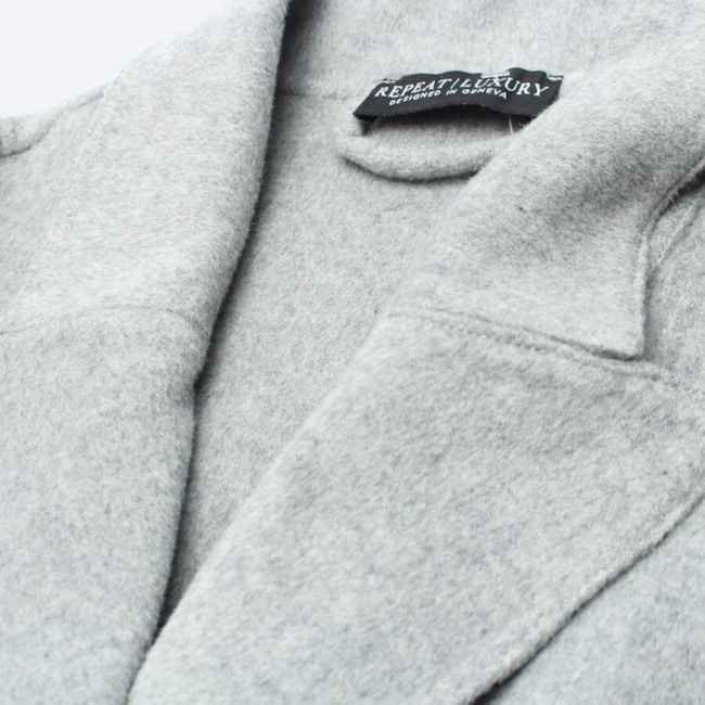 Image 3 of Wool Coat 36 Light Gray in color Gray | Vite EnVogue