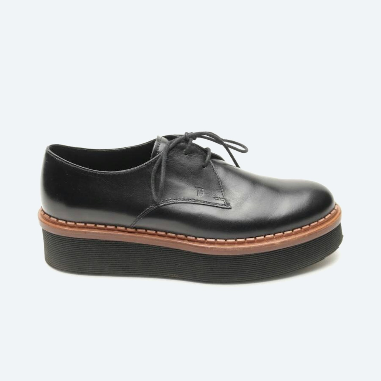 Image 1 of Gommino Lace-Up Shoes EUR 36 Black in color Black | Vite EnVogue