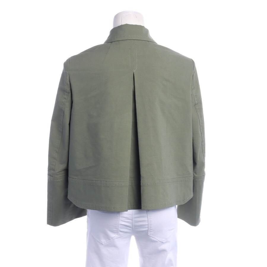 Image 2 of Between-seasons Jacket 38 Olive Green in color Green | Vite EnVogue