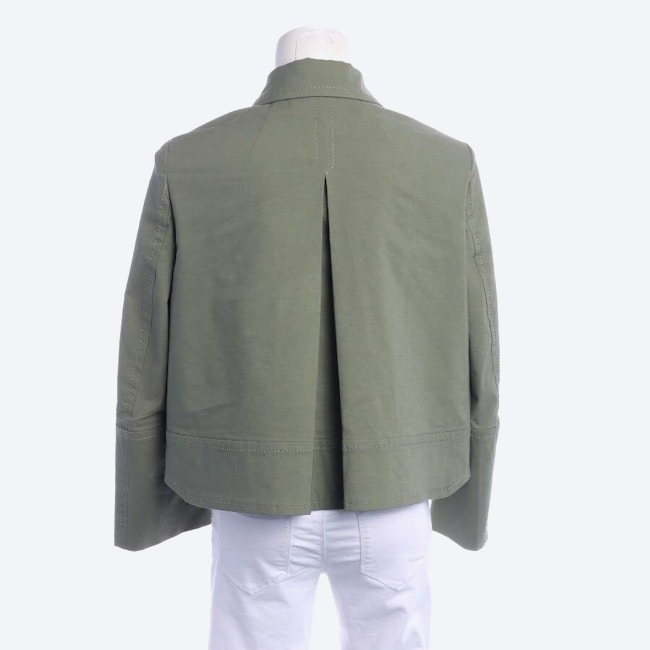 Image 2 of Between-seasons Jacket 38 Olive Green in color Green | Vite EnVogue