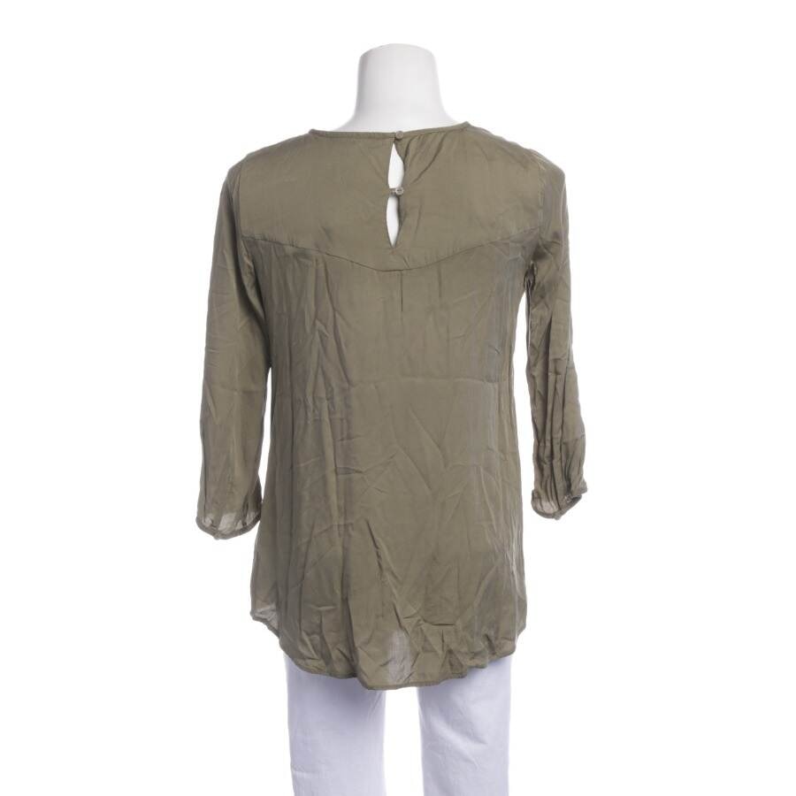 Image 2 of Shirt Blouse 34 Olive Green in color Green | Vite EnVogue