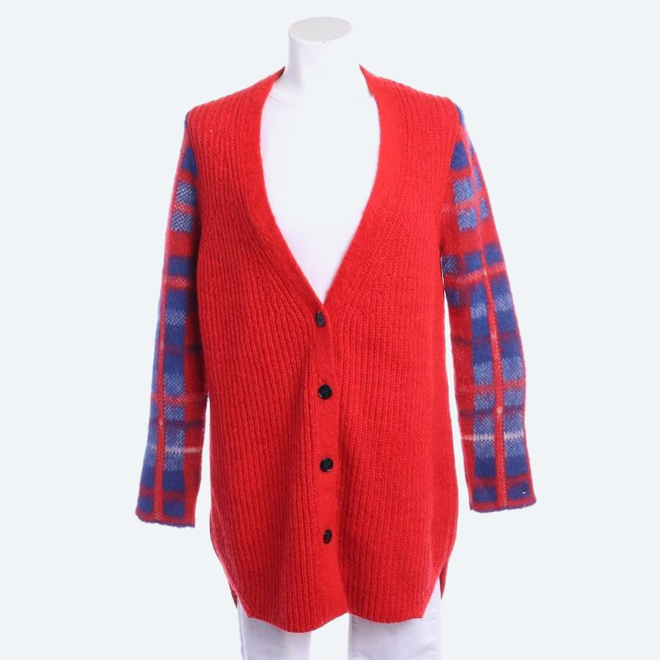 Image 1 of Cardigan XS Red in color Red | Vite EnVogue