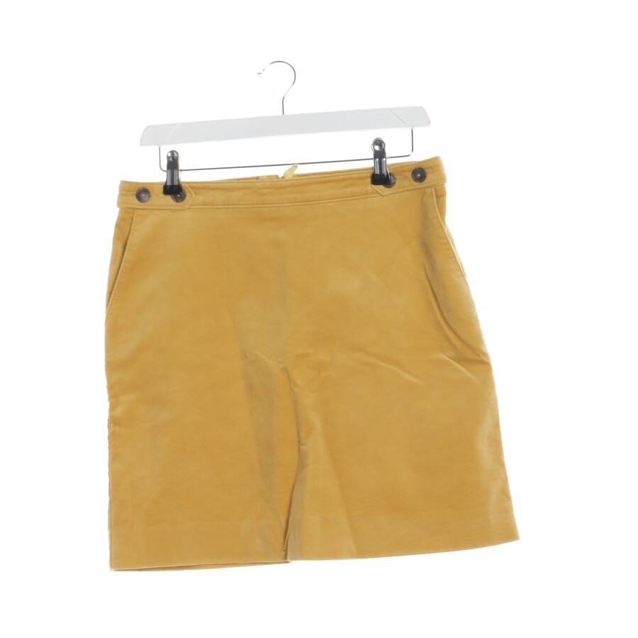 Image 1 of Skirt 36 Mustard Yellow in color Yellow | Vite EnVogue