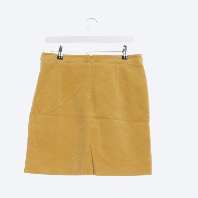 Image 2 of Skirt 36 Mustard Yellow in color Yellow | Vite EnVogue