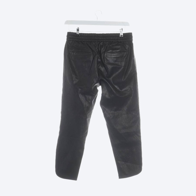 Image 2 of Leather Pants 36 Black in color Black | Vite EnVogue