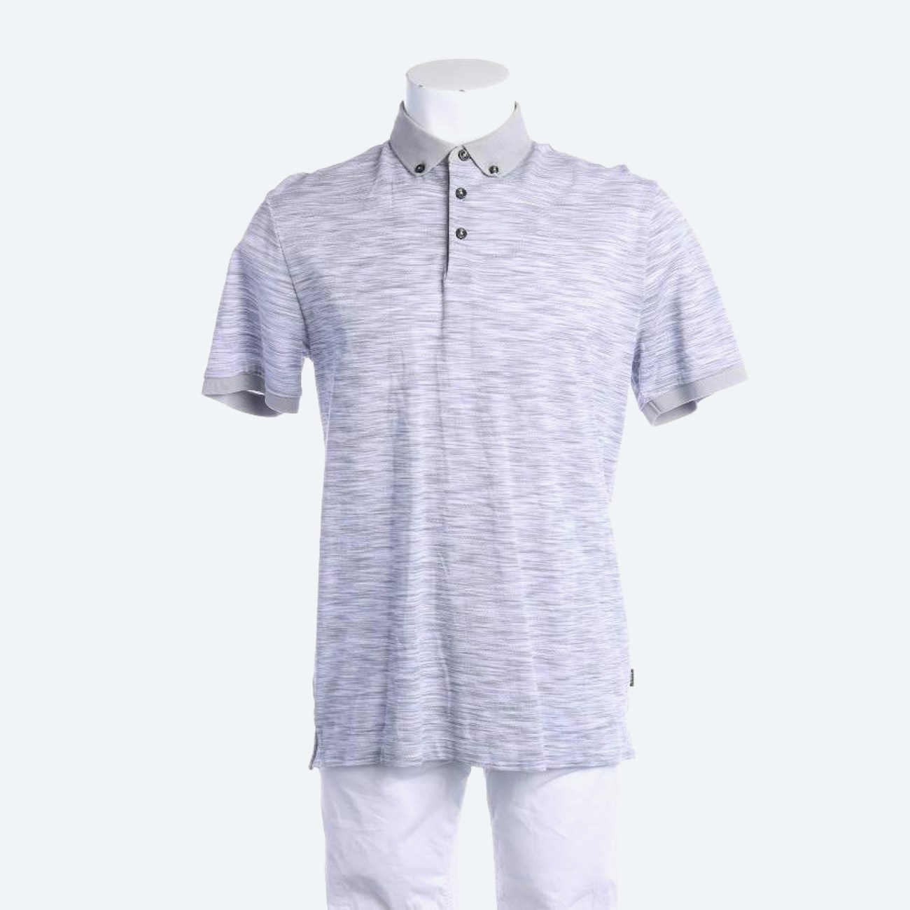 Image 1 of Polo Shirt M Light Gray in color Gray | Vite EnVogue