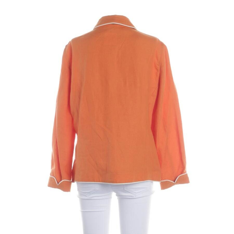 Image 2 of Linen Jacket XL Orange in color Orange | Vite EnVogue