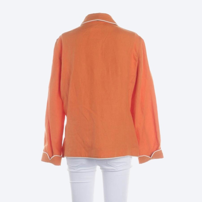 Image 2 of Linen Jacket XL Orange in color Orange | Vite EnVogue