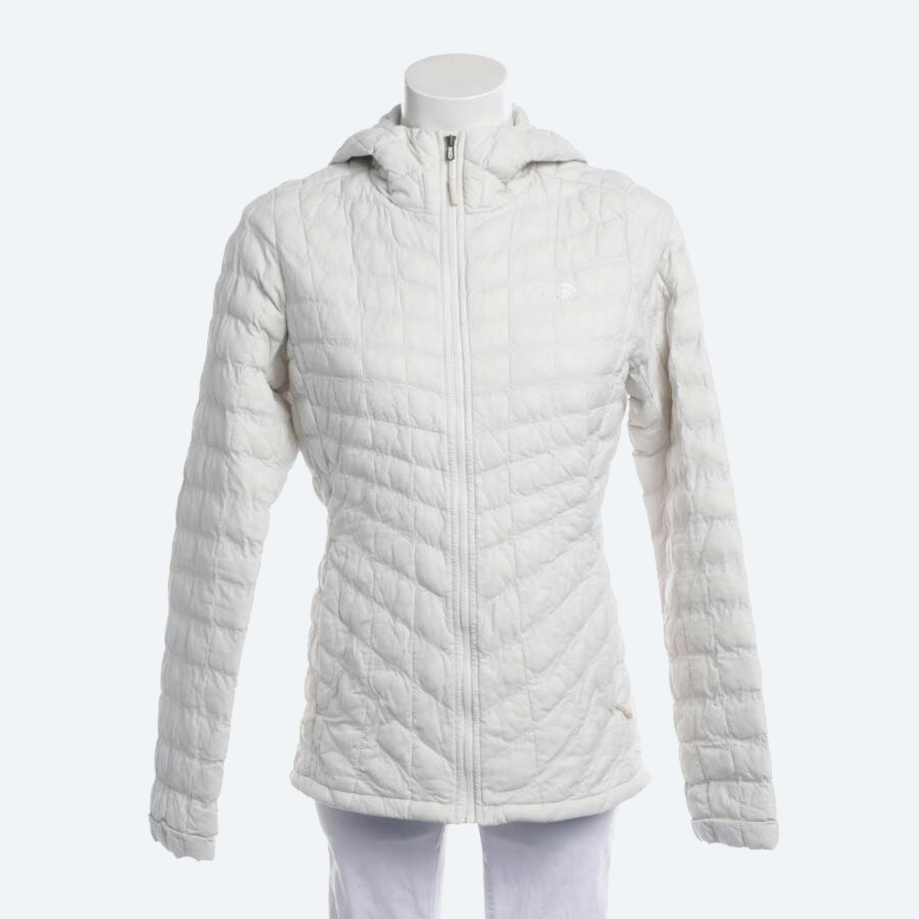 Image 1 of Quilted Jacket M White in color White | Vite EnVogue