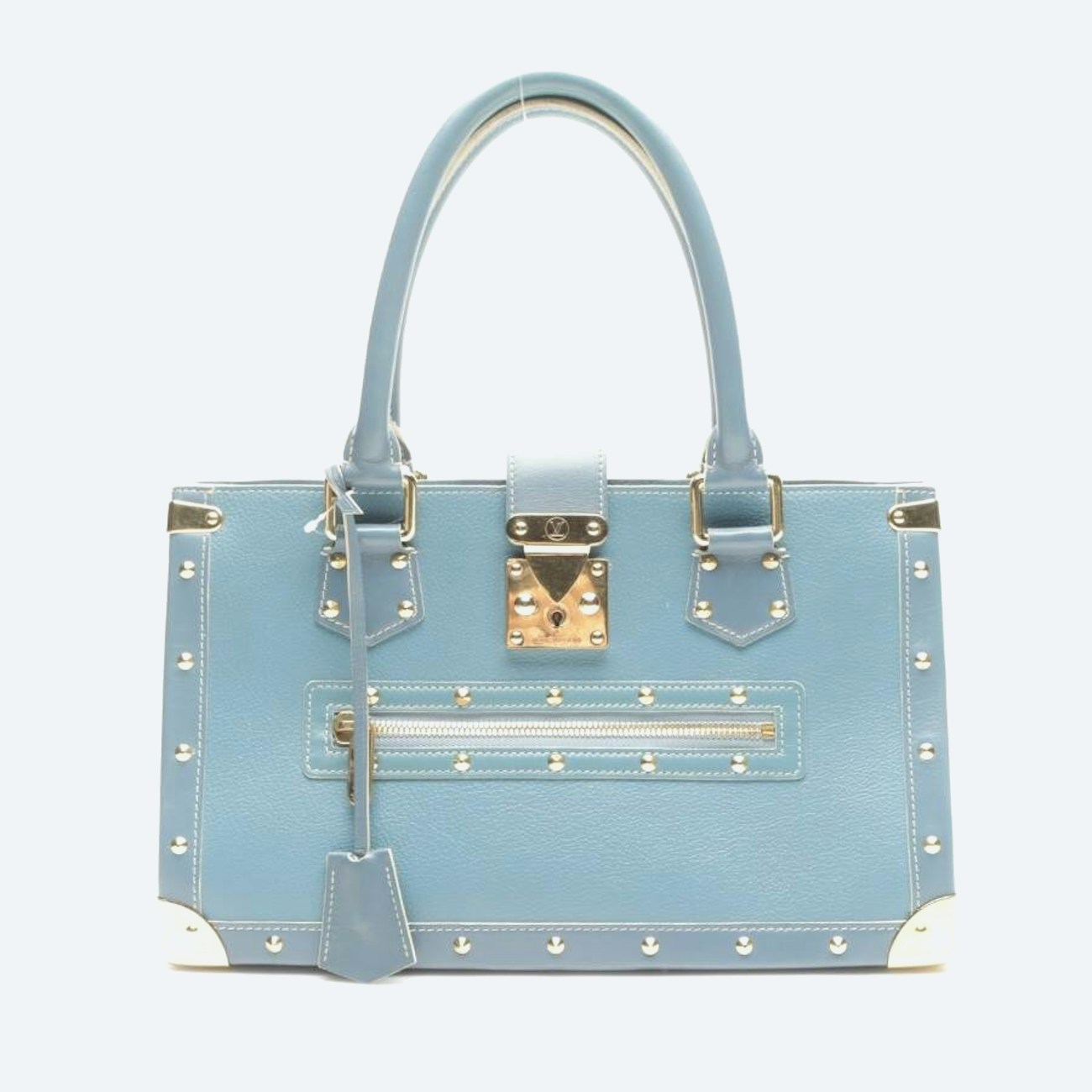 Image 1 of Le Fabuleux Handbag Blue in color Blue | Vite EnVogue