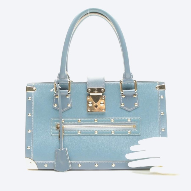 Image 4 of Le Fabuleux Handbag Blue in color Blue | Vite EnVogue