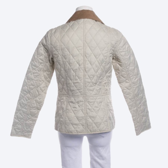 Image 2 of Quilted Jacket 34 Beige in color White | Vite EnVogue