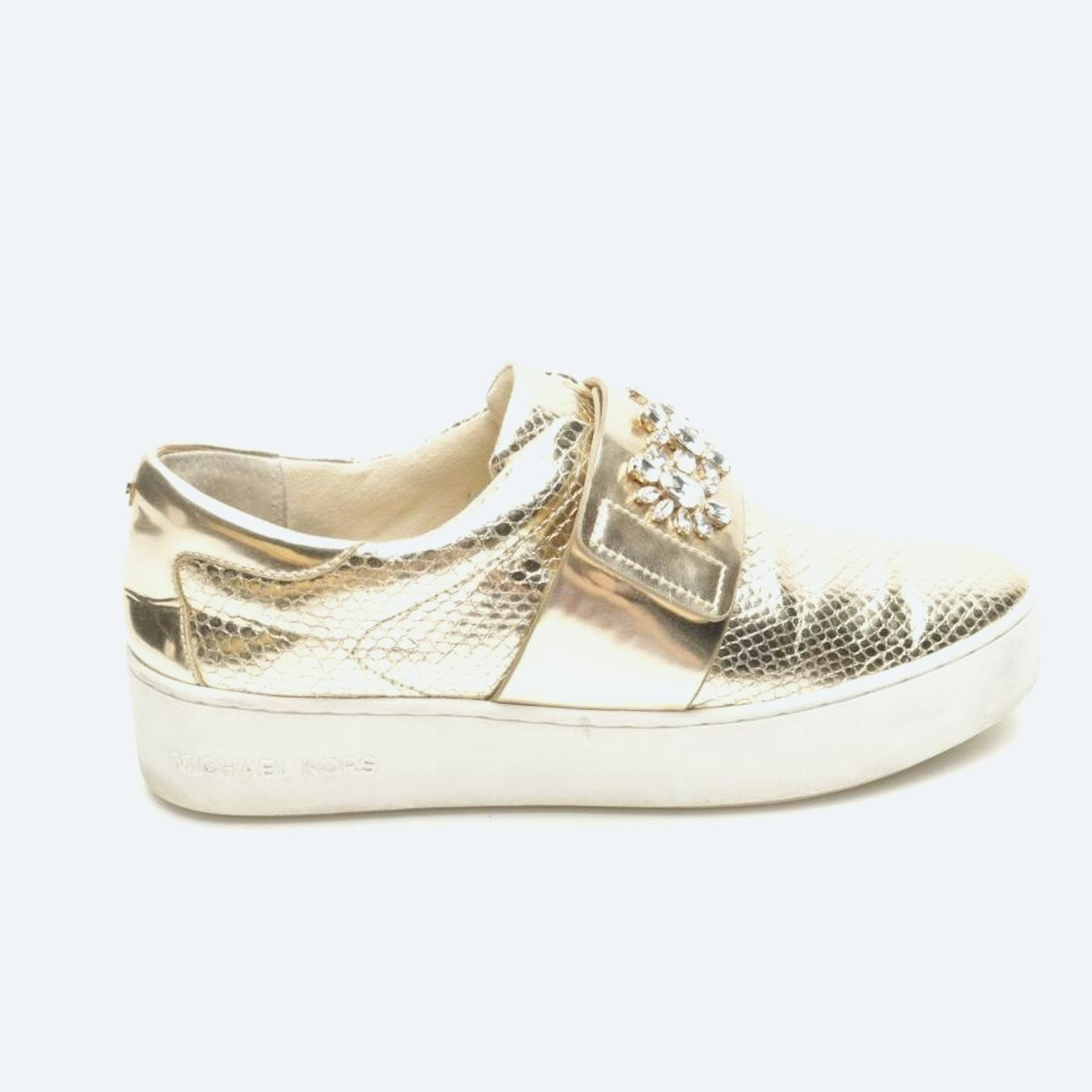 Image 1 of Sneakers EUR38 Gold in color Metallic | Vite EnVogue