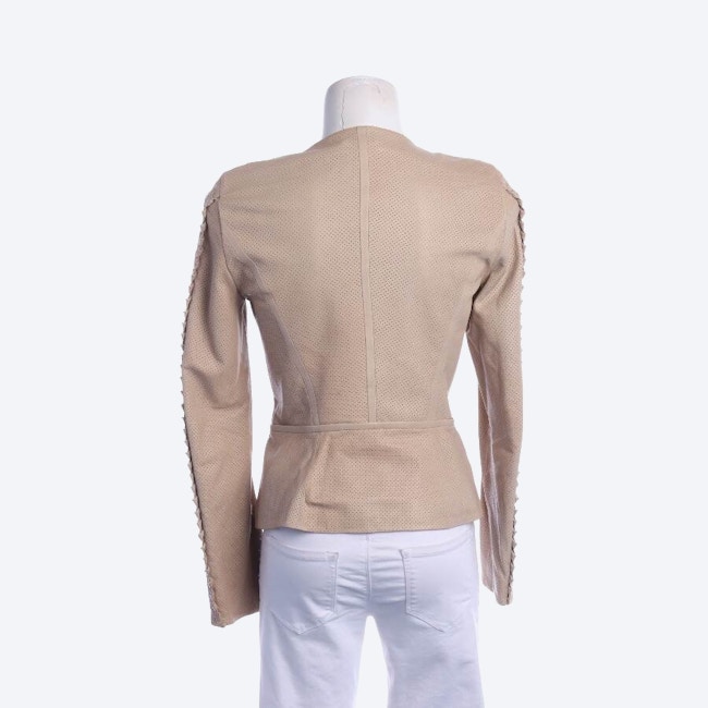 Image 2 of LeatherJacket 34 Cream in color White | Vite EnVogue