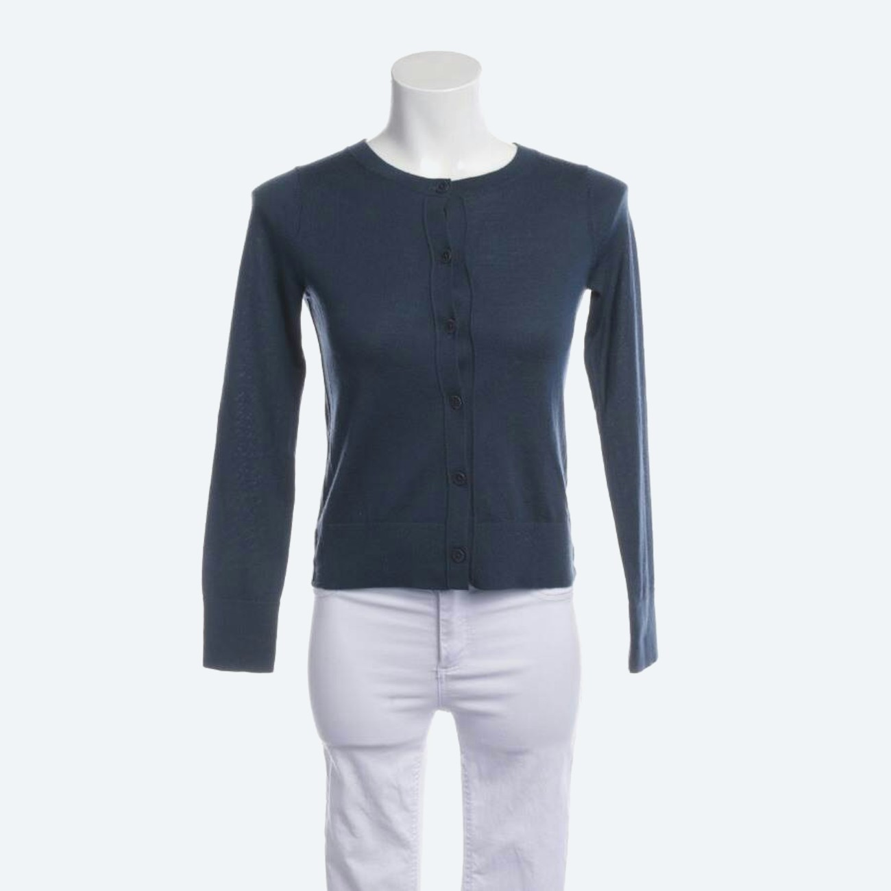 Image 1 of Wool Cardigan 2XS Navy in color Blue | Vite EnVogue