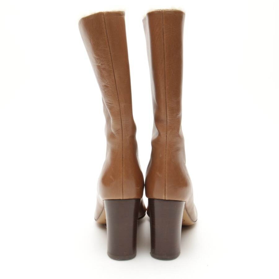 Image 3 of Boots EUR 39 Light Brown in color Brown | Vite EnVogue