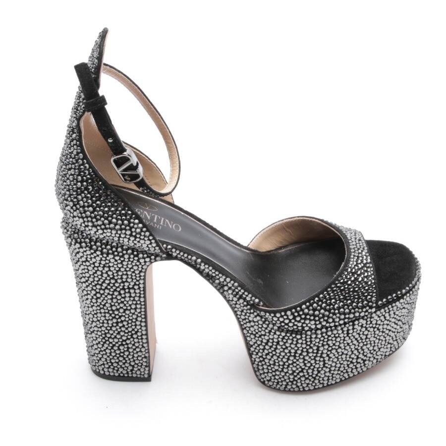 Image 1 of Heeled Sandals EUR 35 Silver in color Metallic | Vite EnVogue