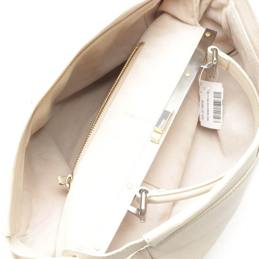 Bild 5 von Peek-a-boo Handtasche Beige in Farbe Weiß | Vite EnVogue