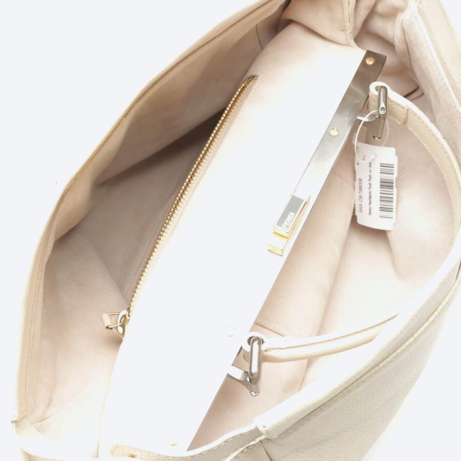 Image 5 of Peek-a-boo Handbag Beige in color White | Vite EnVogue