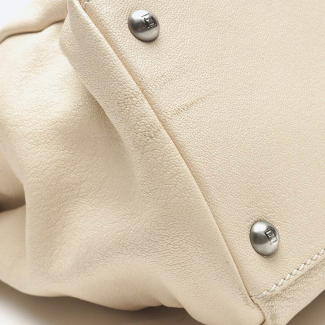 Image 8 of Peek-a-boo Handbag Beige in color White | Vite EnVogue