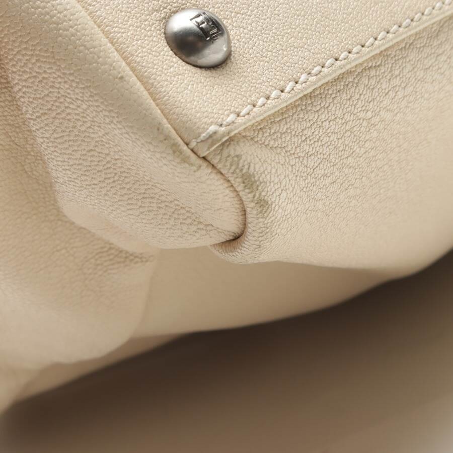 Image 9 of Peek-a-boo Handbag Beige in color White | Vite EnVogue