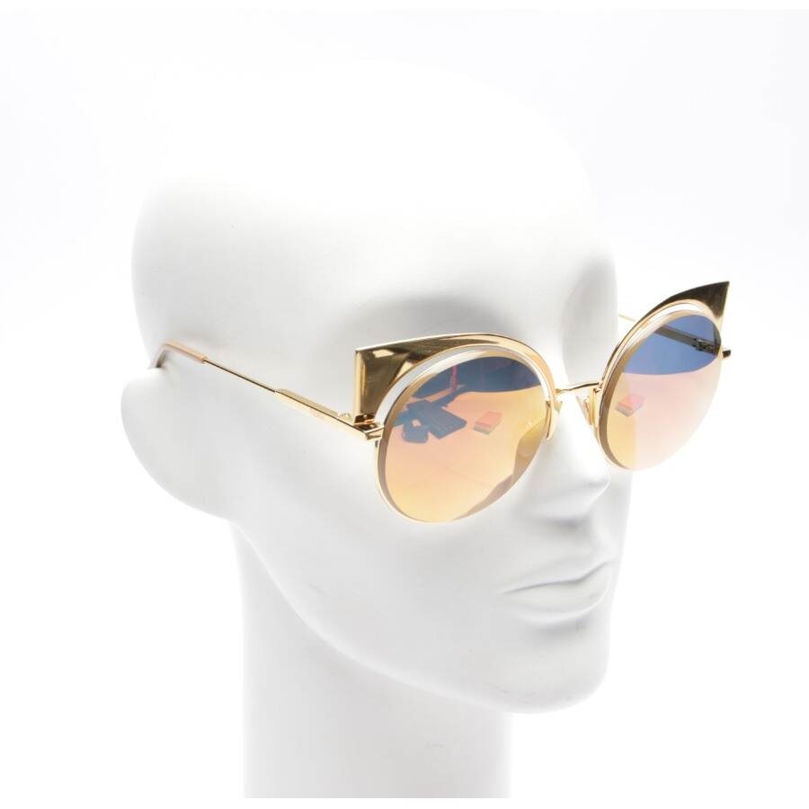 Bild 2 von FF  0177 Sonnenbrille Gold in Farbe Metallic | Vite EnVogue