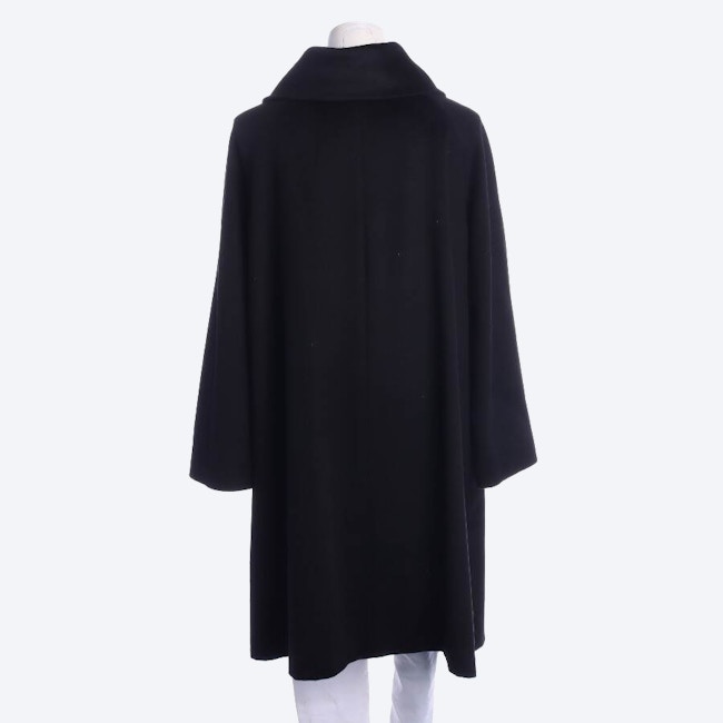 Image 2 of Wool Coat 42 Black in color Black | Vite EnVogue
