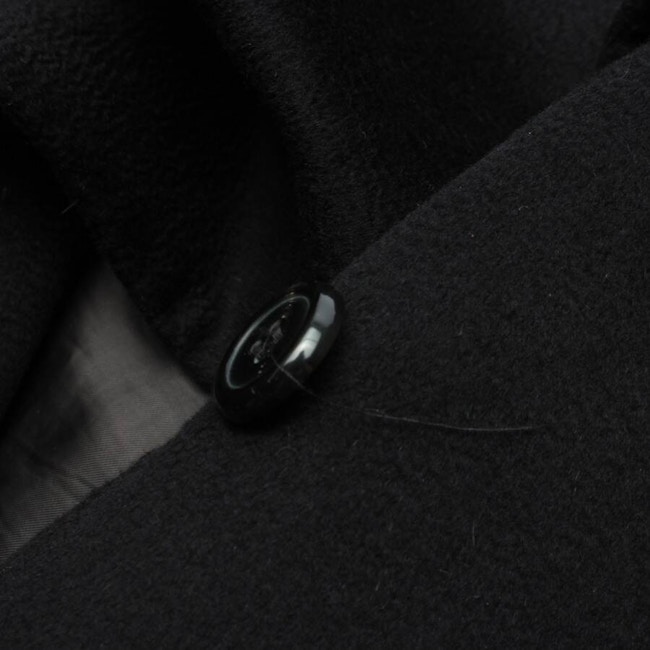 Image 4 of Wool Coat 42 Black in color Black | Vite EnVogue