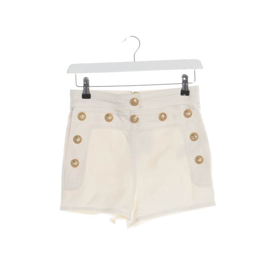 Image 1 of Shorts 34 Cream in color White | Vite EnVogue