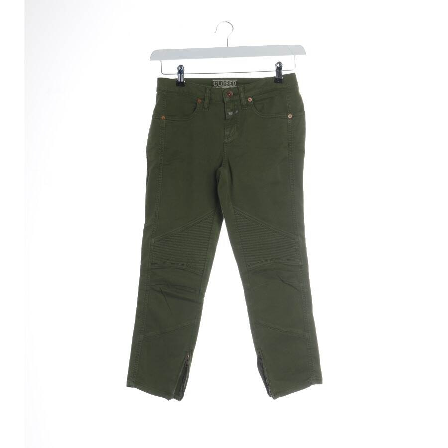 Image 1 of Jeans Slim Fit W27 Dark Green in color Green | Vite EnVogue