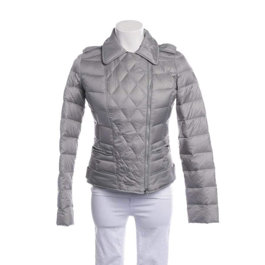 Image 1 of Quilted Jacket XS Silver in color Metallic | Vite EnVogue