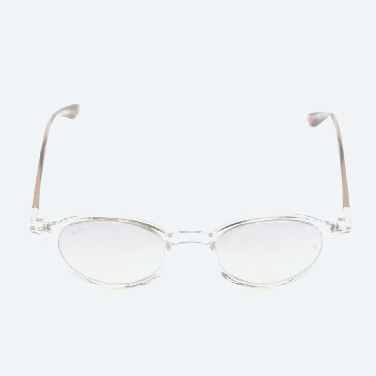 Image 1 of RB4237 Sunglasses Transparent in color White | Vite EnVogue